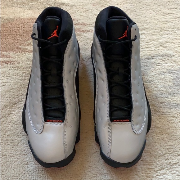 Air Jordan 13 reflective high top 3M